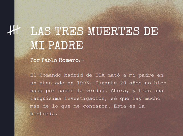 Segnalazione podcast #1 – Pablo Romero – Las tres muertes de mi padre